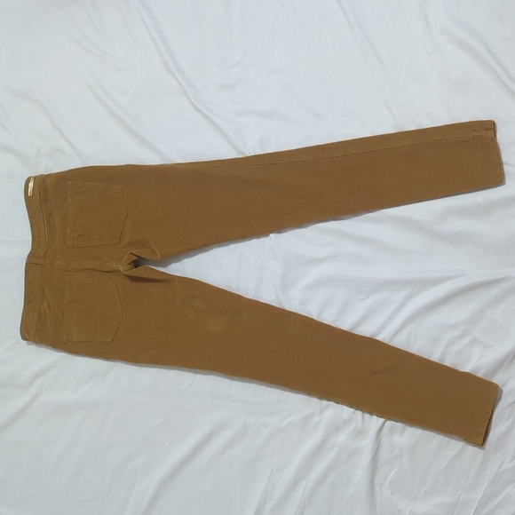 Anthropologie Pilcro & The Letterpress Corduroy Pants, Color Yellow Size 26 - Picture 15 of 15